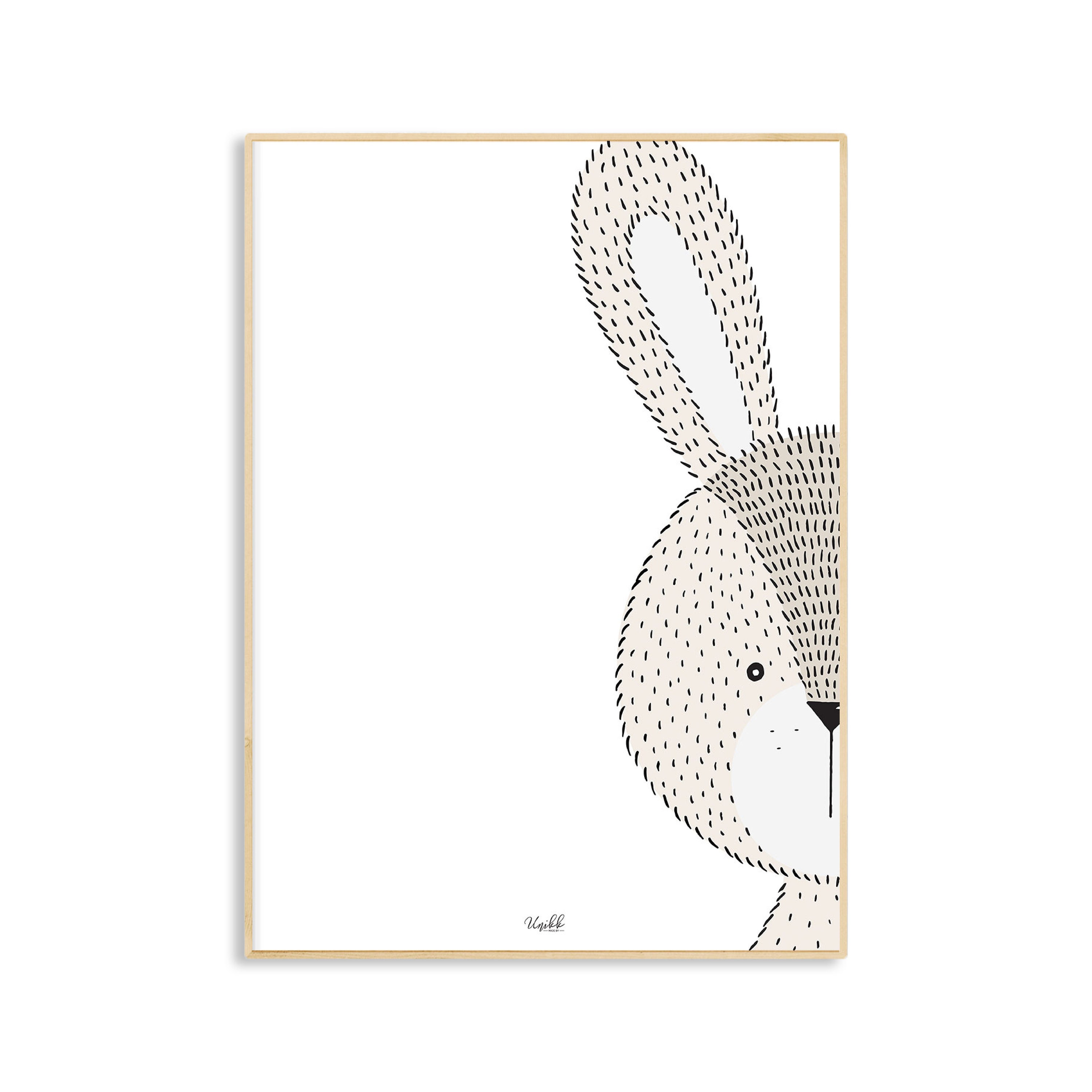 Affiche Enfant Le Lapin A4