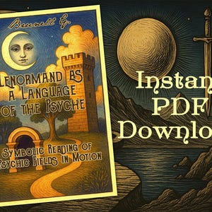 Lenormand as a Language of the Psyche – Symbolic Interpretation PDF | Psychological Guide to Card Meanings & Reading Methods
