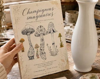 PDF-Broschüre „Imaginäre Pilze“ – 3 Modelle zum Nachbilden und Ausmalen – Originalvorlagen für Porzellan, Papier, Leinwand und Holz