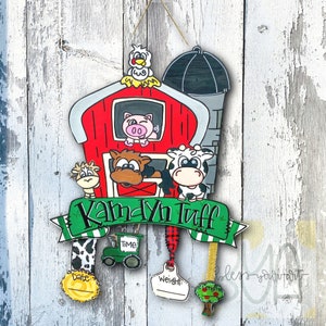 Farm Hospital Stat Door Hanger| Farm Animal Decor, Baby Shower Gift, Baby Room Decor, Nursery Sign, Baby Nursery Decor, Nursery Wall Art