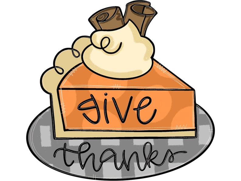 TEMPLATE Pumpkin Pie Etsy