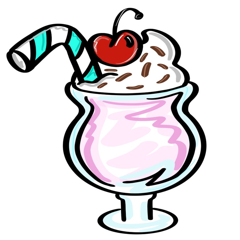 TEMPLATE: Milkshake | Etsy