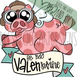 Door Hanger Template: Flying Pig| door hanger template, Digital Download, Instant Download, Door Hanger Pattern