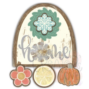 Door Hanger Template: Valentines Door Hanger, Heart Cake Door Hanger, Love Door Hanger Template, Heart Door Hanger Template