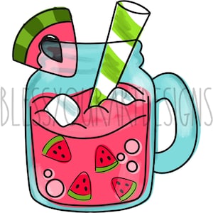 Sjabloon deurhanger: watermeloen Mason Jar, sjabloon deurhanger, digitale download, direct downloaden, patroon deurhanger