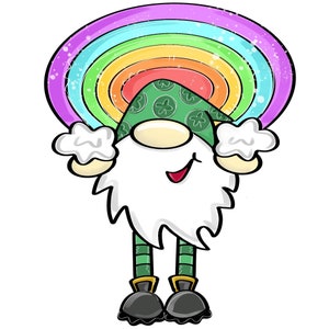 Door Hanger TEMPLATE: Leprechaun Gnome| door hanger template, Digital Download, Instant Download, Door Hanger Pattern