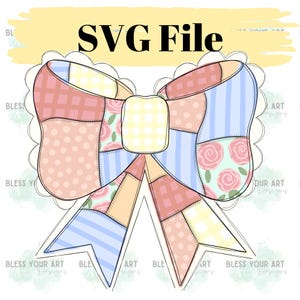 Patchwork boog SVG-bestand, gelaagde deurhanger SVG, lasergesneden boog ontwerp, Cricut cut-bestand, Glowforge deurbord SVG, lente boog sjabloon