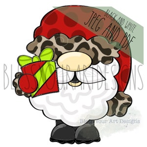 Door Hanger Template Template| Christmas Template| Christmas decor| Christmas Door Hanger| TEMPLATE: Santa Gnome