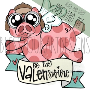 Door Hanger Template: Flying Piggy| door hanger template, Digital Download, Instant Download, Door Hanger Pattern
