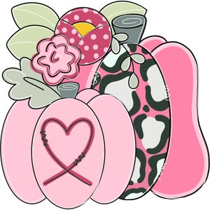 Awareness Pumpkins Door Hanger Template (Digital Download)