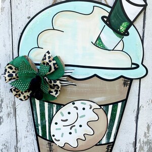 Teacher Door SignDonut Latte Door Hanger| Teacher Sign| Wooden Door Hanger| Classroom Sign| Porch decor| Classroom Door Decor