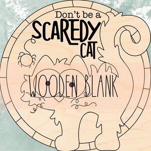 Unfinished Wooden Door Hanger Blank: DIY Kit for Beginners, Halloween Craft Project