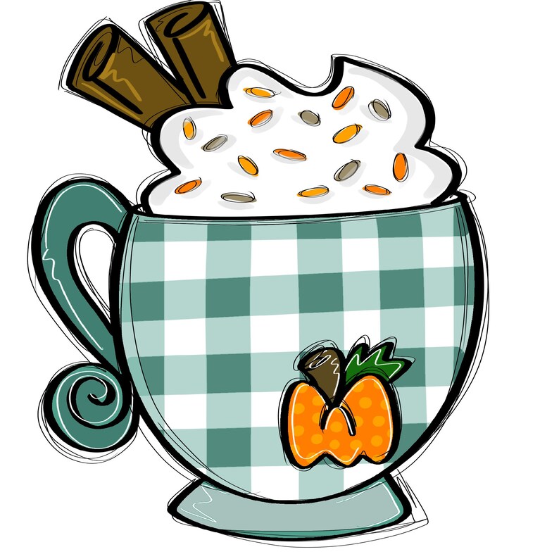 TEMPLATE: Pumpkin Spice Latte - Etsy