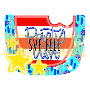 Door Hanger SVG- 4th of July Watermelon Digital Download, Welcome Sign SVG, Laser Cut File, Glowforge SVG, Door Sign Cut File, Summer
