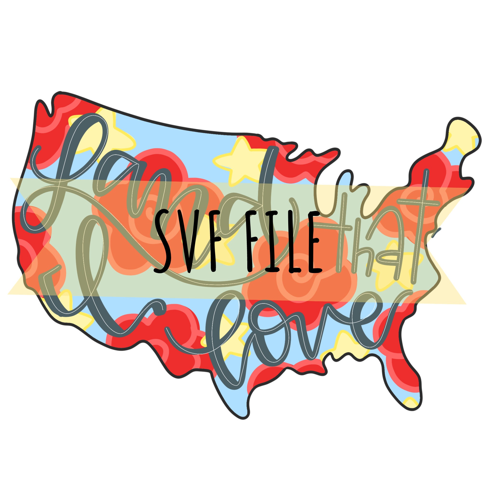 Door Hanger SVG- USA Digital Download, Welcome Sign Svg, Laser Cut File, Glowforge Svg, Door Sign Cut File, Independence Day