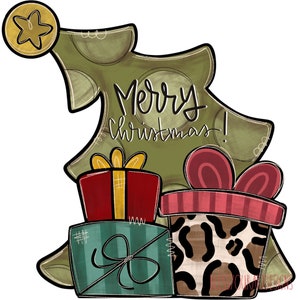 Door Hanger Template: Chris Tree| door hanger template, Digital Download, Instant Download, Door Hanger Pattern