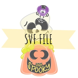 Door Hanger SVG- Halloween Stack Digital Download, Welcome Sign SVG, Laser Cut File, Glowforge SVG, Door Sign Cut File