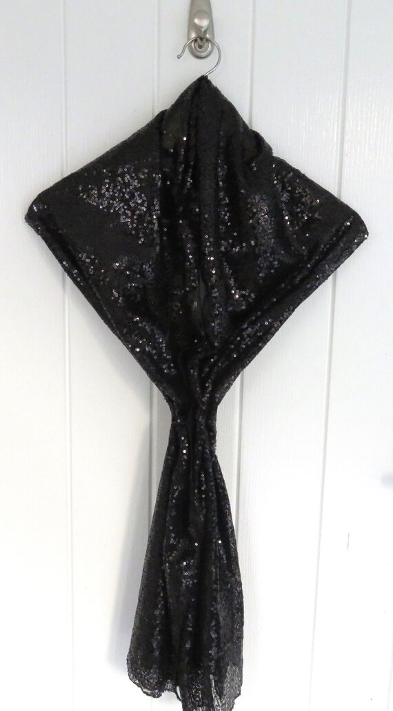 Diamante top evening shawl