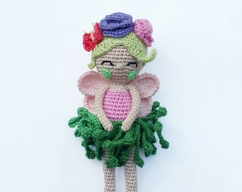 Ivy the Spring Fairy DIY Amigurumi Crochet Doll Toy PDF Pattern