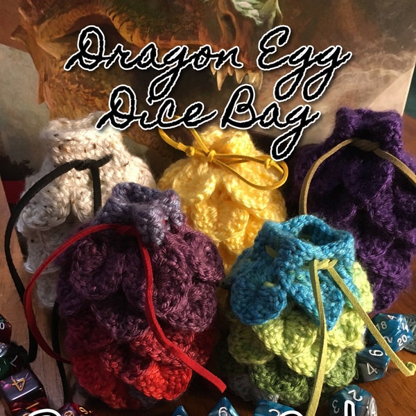 Dragon Egg Dice Bags Pattern