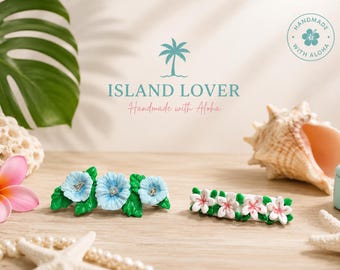 Handmade Flower Barrettes