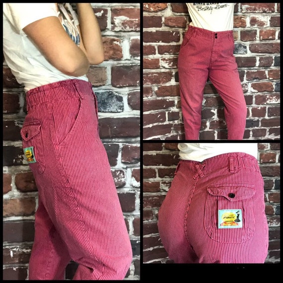 hot pink mom jeans