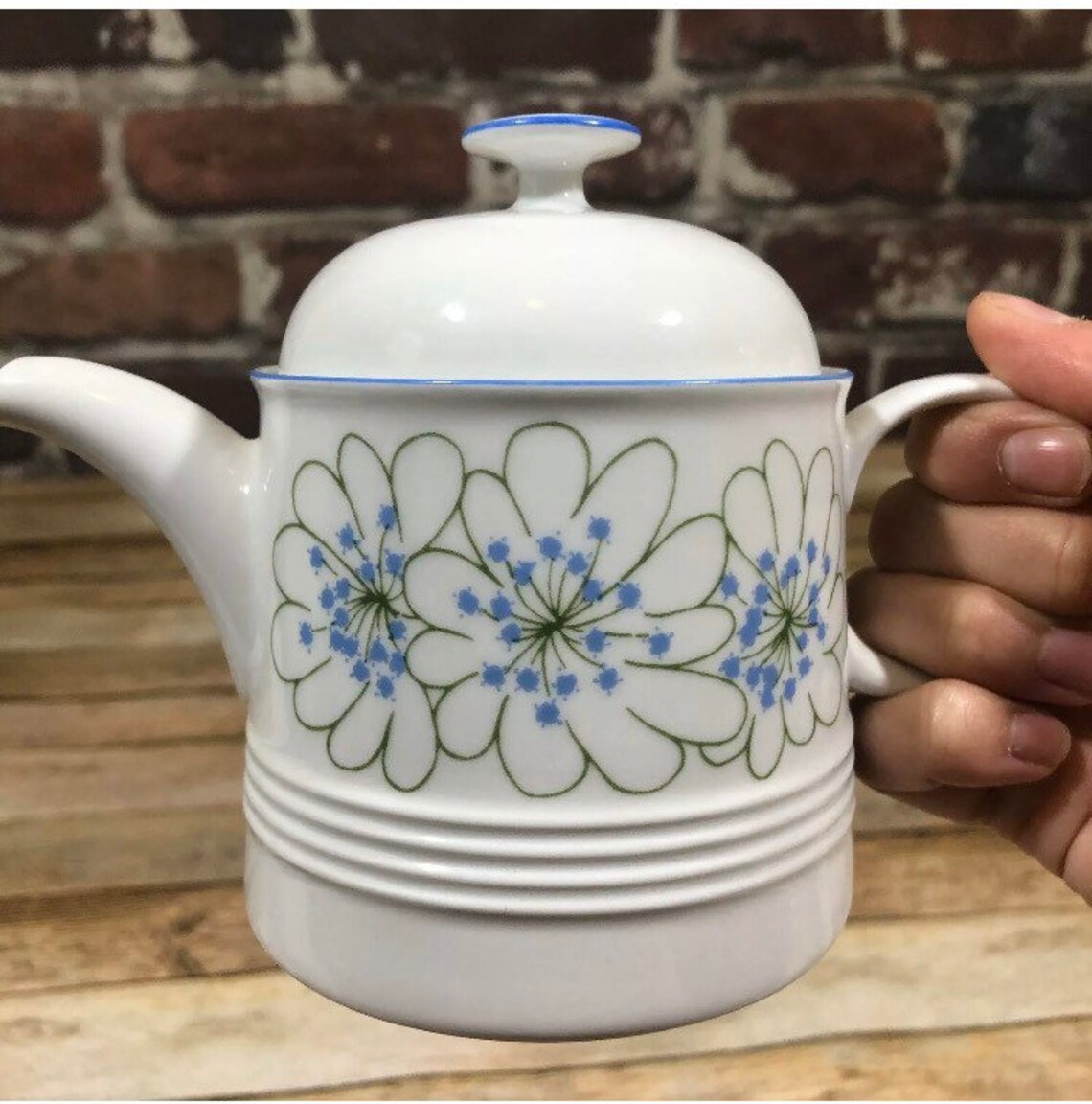 Vintage Melitta Germany Teapot Coffee Pot With Creamer Mid Etsy