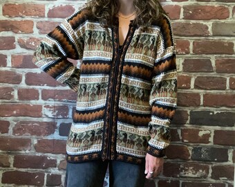 llama fur sweater