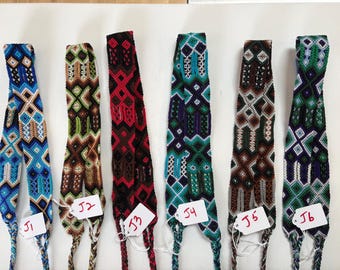 Handwoven Braided Hat Bands add Color to your Hat