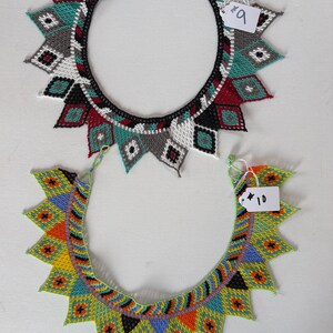 20 Dollars off Handmade Beaded Necklace: Chiapas Mexico Artisan Jewelry image 6