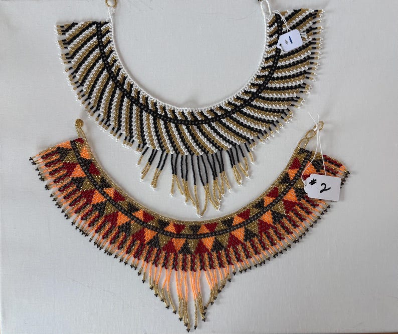 20 Dollars off Handmade Beaded Necklace: Chiapas Mexico Artisan Jewelry image 2