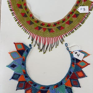 20 Dollars off Handmade Beaded Necklace: Chiapas Mexico Artisan Jewelry image 3