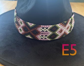 Braided Hatband Elastic Back - FREE Shipping