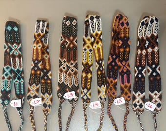 Braided Hatband: Handcrafted Colorful Band - Chiapas Artisan Design