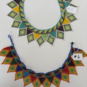 20 Dollars off Handmade Beaded Necklace: Chiapas Mexico Artisan Jewelry image 4