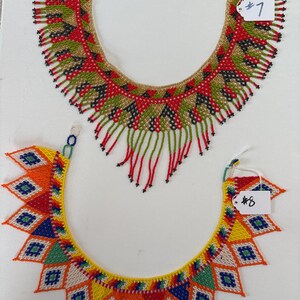 20 Dollars off Handmade Beaded Necklace: Chiapas Mexico Artisan Jewelry image 5
