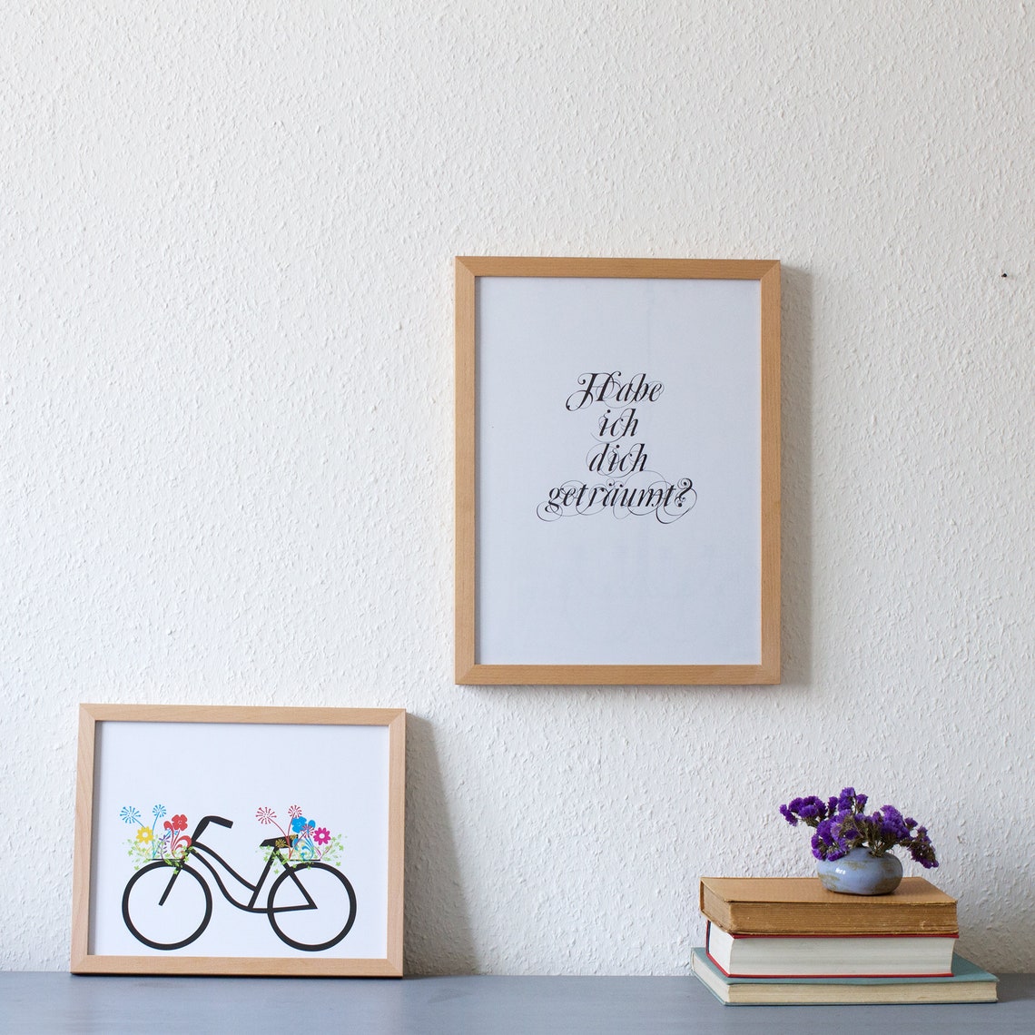Habe ich dich geträumt Poster for an cosy home Etsy