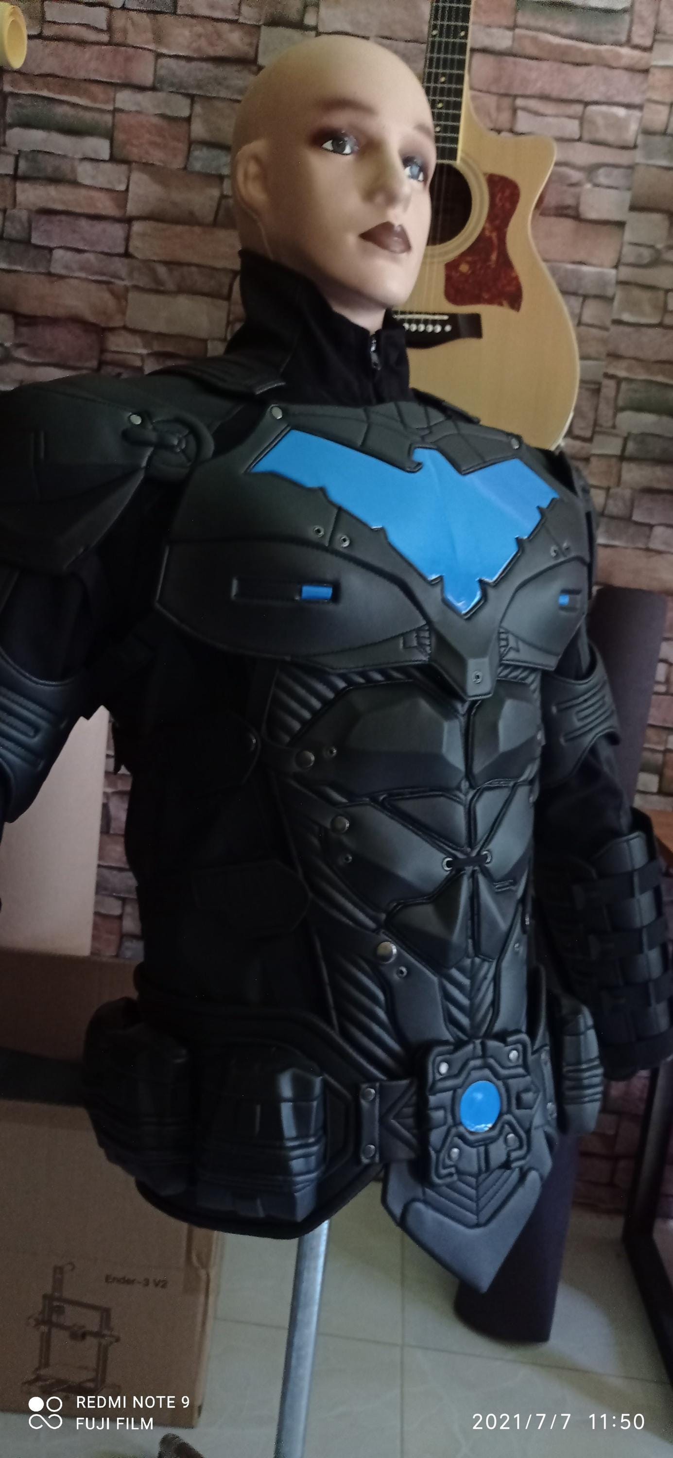 Nightwing leather jacket