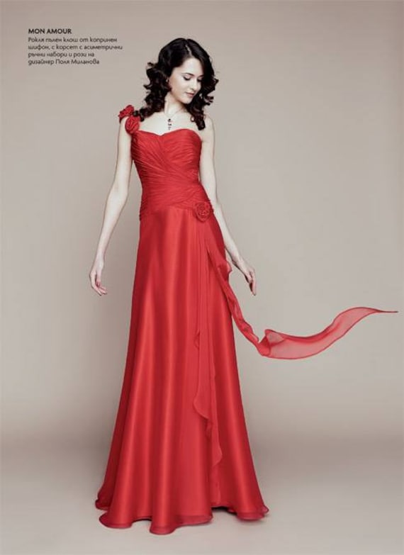 Silk Chiffon Evening Dresses