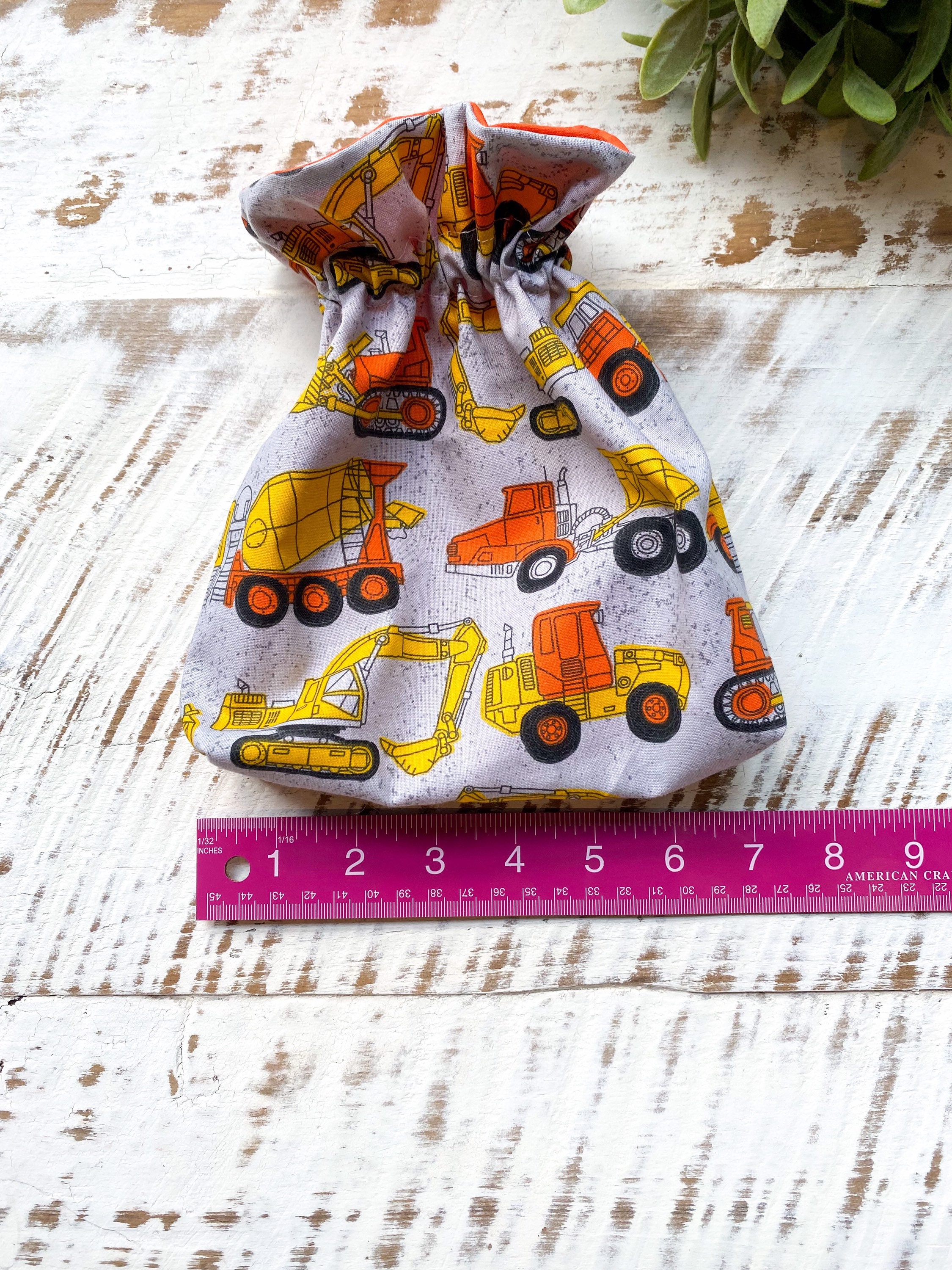 Montessori Mystery Bag Construction Vehicles Mystery Bag Etsy