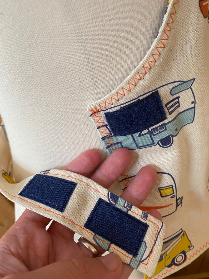 Toddler Retro Cars Apron