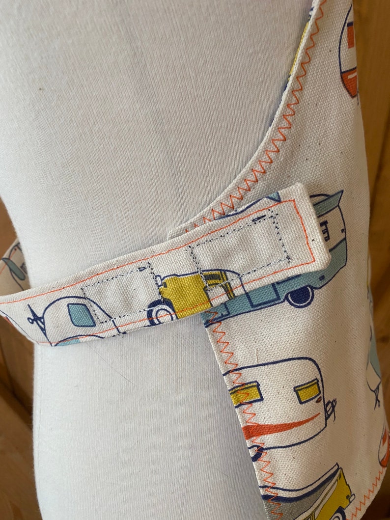 Toddler Retro Cars Apron