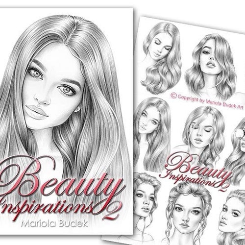 Beauty Inspirations 2 Mariola Budek Sketchbook Printable - Etsy Beauty Inspirations 2 Mariola Budek Sketchbook Printable - Etsy