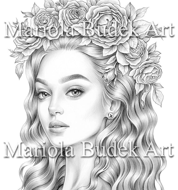 5,200+ Woman Coloring Book Stock Illustrations, Royalty-Free