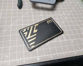 Chamber Calling Card | 3D Printed - Cosplay Props - Valo