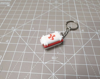 Apex Syringe Keyring, 3D Printed, Keychain