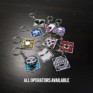 Rainbow six siege keychain - Etsy 日本
