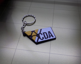 CDA Keyring | 3D Printed - Accessories - DB