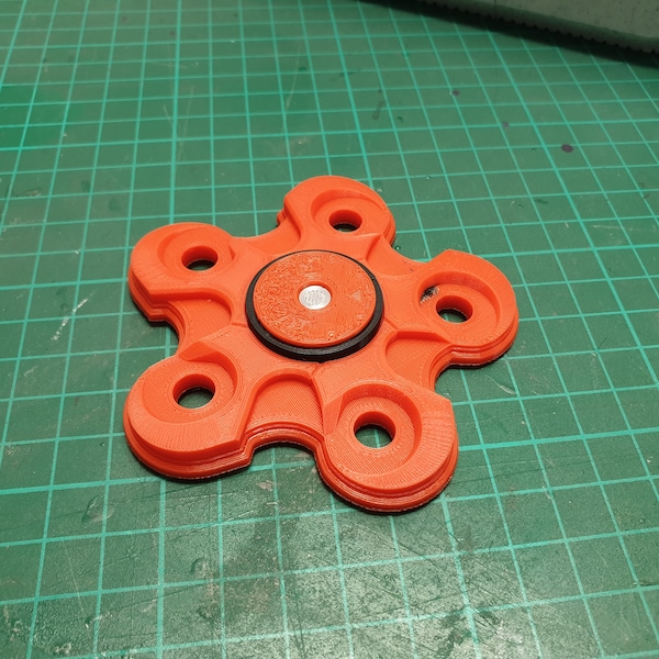 Hibana X Kairos Fidget Spinner, R6S, 3D Printed