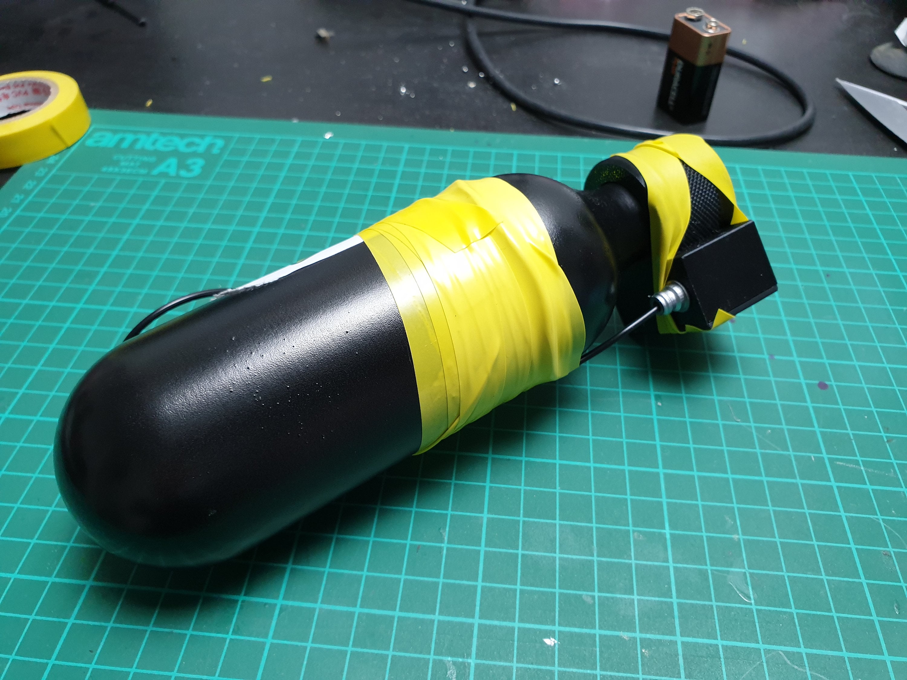 Smoke Gas Canister Rainbow Cosplay Prop 3D Printed Etsy